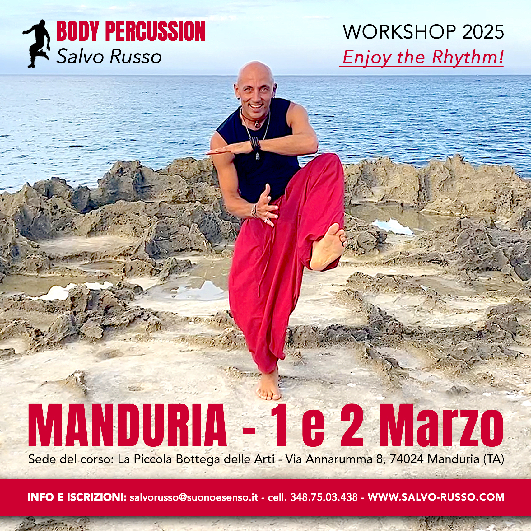 corsi di body percussion Puglia