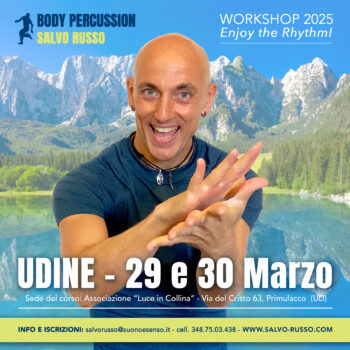 corsi di body percussion Friuli Venezia Giulia